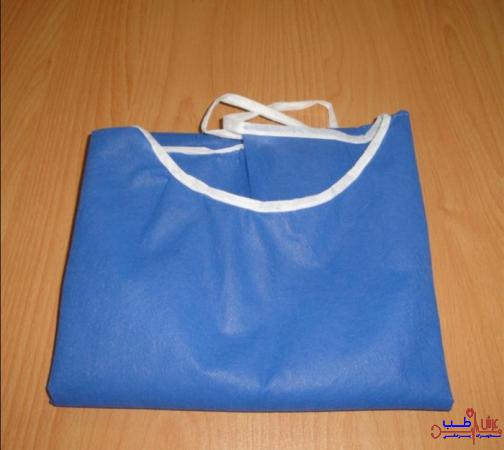 جنس لباس گان بیمارستانی یکبار مصرف