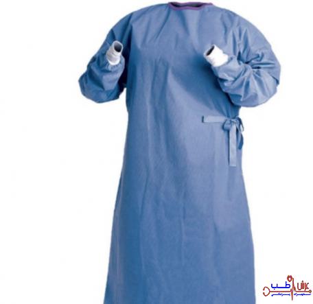 بررسی جنس گان بیمار یکبار مصرف