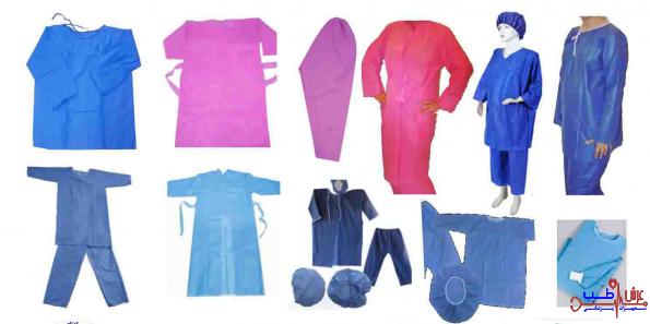 گان لباس بیمار به چند دسته تقسیم می شود؟